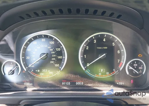 2014 BMW 535I z USA, uszkodzony, nr VIN WBA5B1C58ED482050